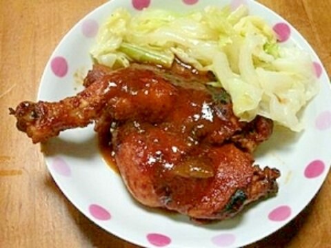 簡単に自宅のキッチンでバーベキューチキン